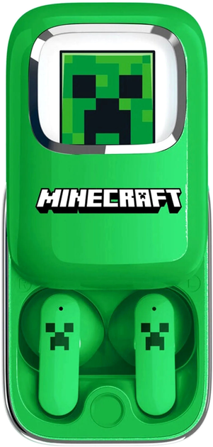 Słuchawki OTL Technologies Minecrarft Slide TWS Green (5055371629331) - obraz 4