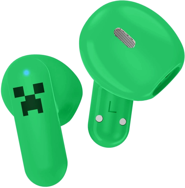 Słuchawki OTL Technologies Minecrarft Slide TWS Green (5055371629331) - obraz 6