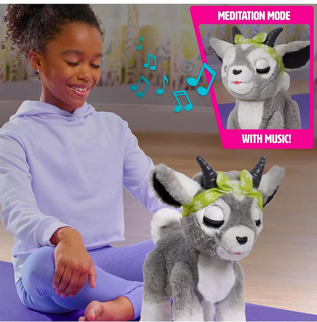 Інтерактивна тварина Hasbro FurReal Daisy The Yoga Goat 29 см 272- 28104 (886144281044) - зображення 5