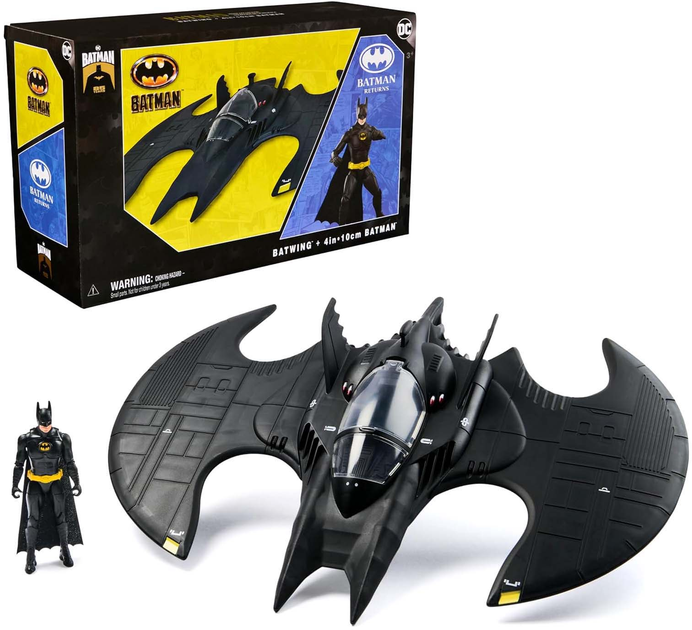 Zestaw figurek Spin Master 85th Batman Returns Batwing 6070890 (681147031210) - obraz 2