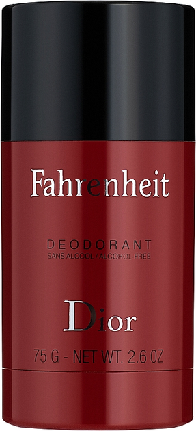 Дезодорант-стик Dior Fahrenheit 75g - Фото 1 Дезодорант-стик Dior Fahrenheit 75g - изображение 1
