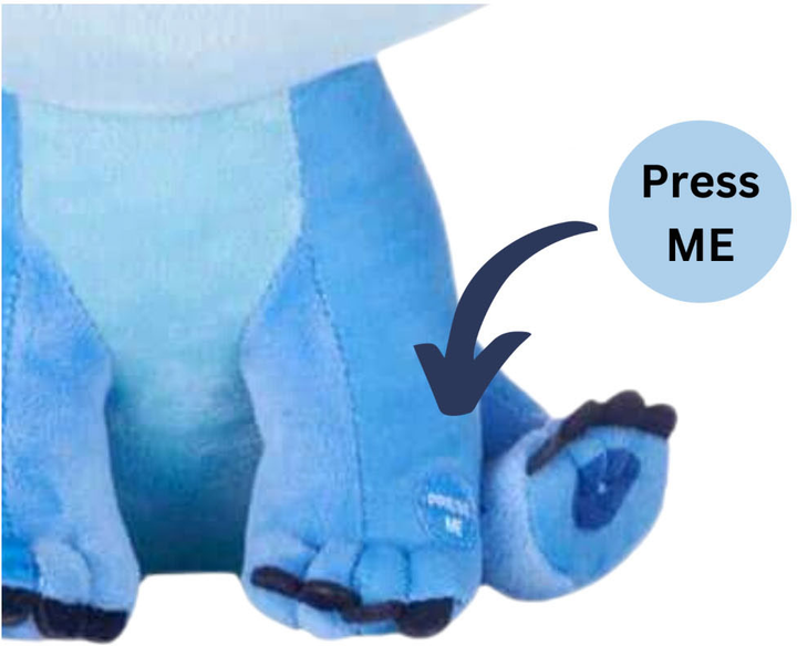 Maskotka Disney Lil Bodz Stitch z dźwiękiem 20 cm 96278 (5056219096278) - obraz 4