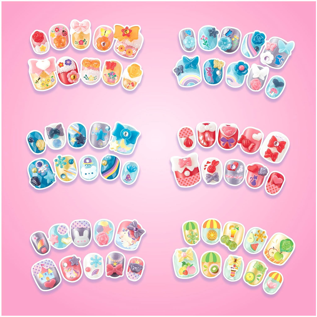 Манікюрний набір Aquabeads Nail Studio Design 'n' Display Set 35027 (5054131350270) - зображення 4