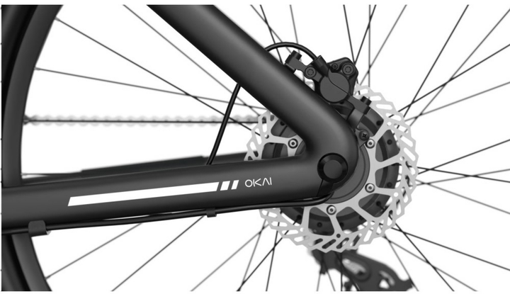 Електровелосипед OKAI EB60 28" 350 (550) Вт Black (EB60-B) - зображення 5