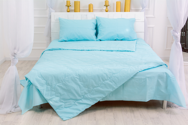 Літній постільний комплект MirSon №2523 Eco-Soft 12-4608 Lucretia Ковдра + 2 подушки 50x70 + 2 наволочки + простирадло від Rozetka на платформі USKIDKA Акція на Літній постільний комплект MirSon №2523 Eco-Soft 12-4608 Lucretia Ковдра + 2 подушки 50x70 + 2 наволочки + простирадло від Rozetka