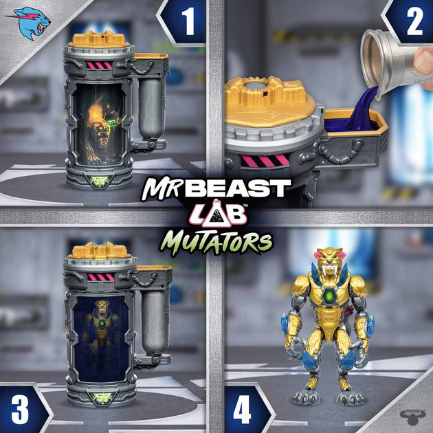 Експериментальний набір Mr Beast Mutators Mutation Chamber 20366 (630996247259) - зображення 4