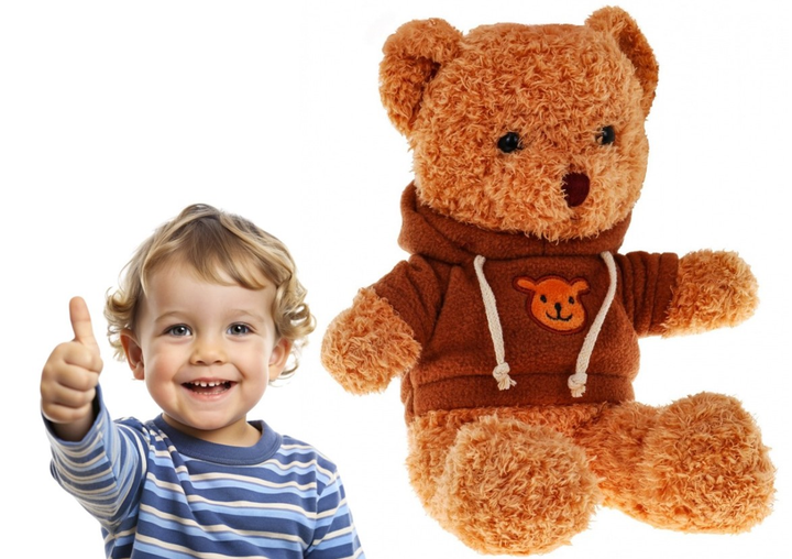 Maskotka Pluszowy Miś 33 cm (5903864951066) - obraz 5