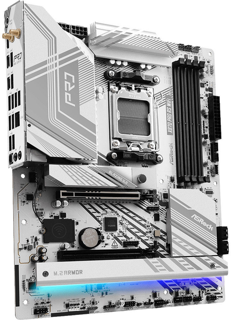 Płyta główna ASRock X870 Pro RS WiFi (sAM5, AMD X870, PCI-Ex16) - obraz 3