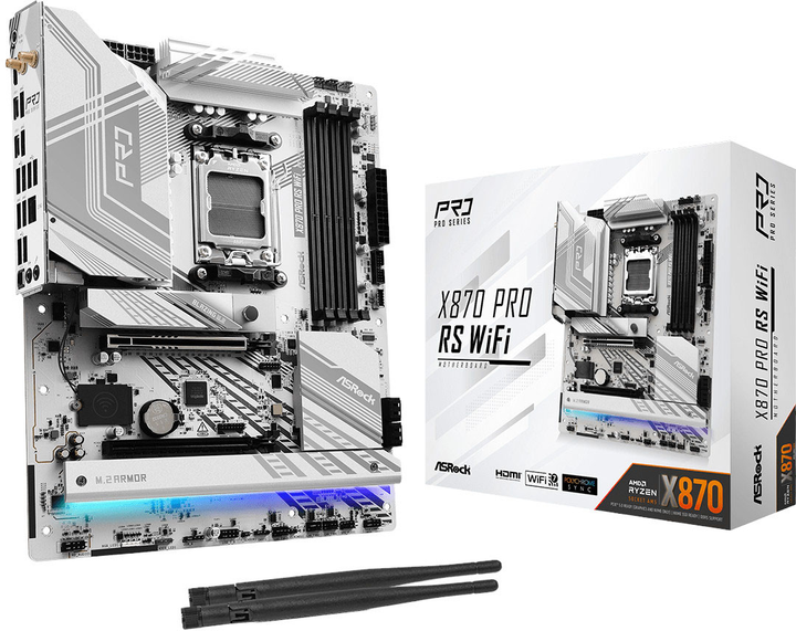 Płyta główna ASRock X870 Pro RS WiFi (sAM5, AMD X870, PCI-Ex16) - obraz 6