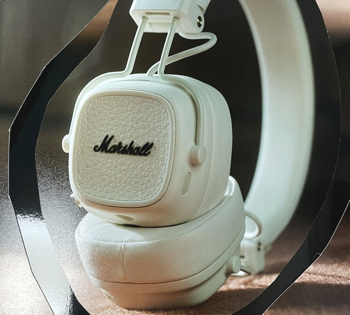 Навушники Marshall Headphones Major V Кремові (7340055401111) - зображення 9