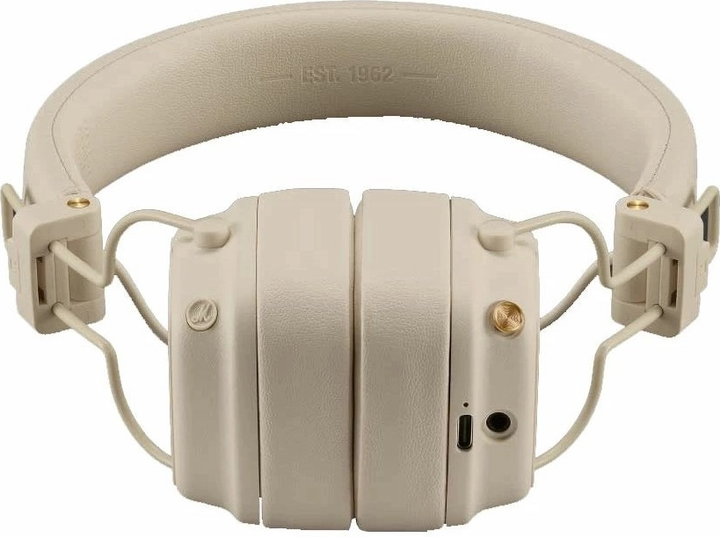 Навушники Marshall Headphones Major V Кремові (7340055401111) - зображення 5
