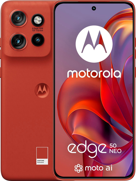 Мобільний телефон Motorola Edge 50 Neo 12/512GB Poinciana (PB310010PL) - зображення 1