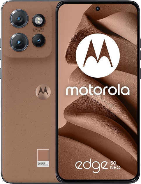 Мобільний телефон Motorola Edge 50 Neo 12/512GB Mocha Mousse (PB310064SE) - зображення 1