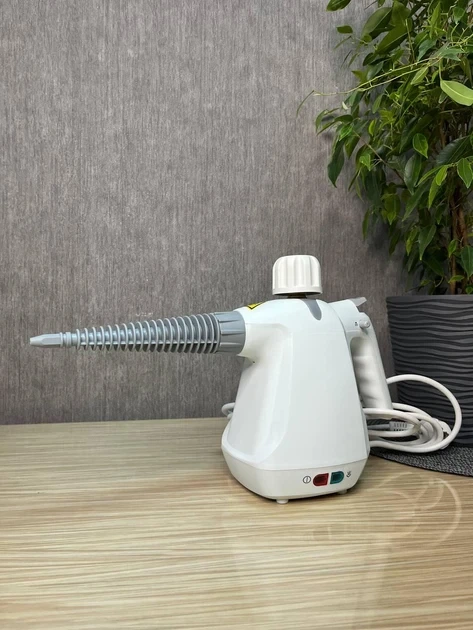 Портативный ручной пароочиститель Handheld Steam Cleaner DF-95 для уборки дома с насадками 1000Вт - изображение 5