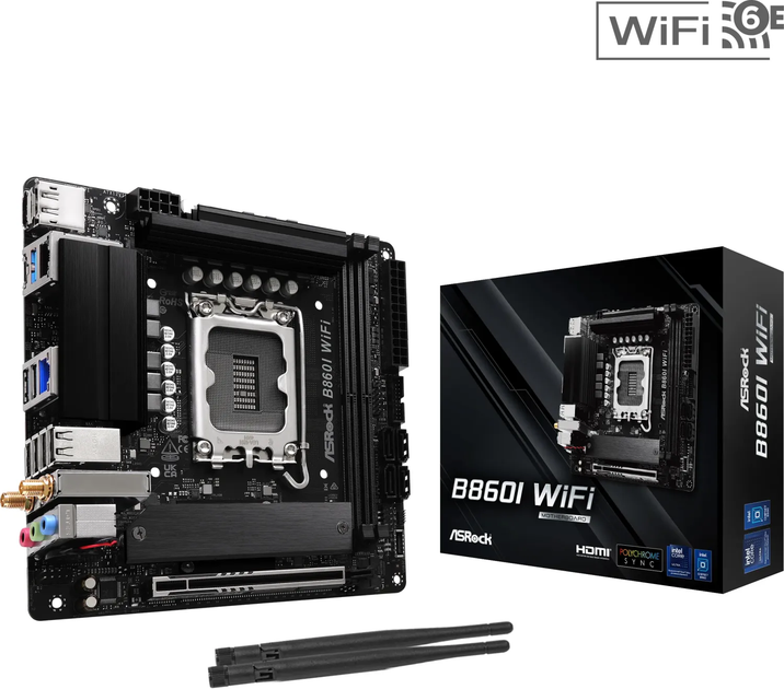 Płyta główna ASRock B860I WiFi (LGA1851, B860, PCI-Ex16) (90-MXBQQ0-A0UAYZ) - obraz 8