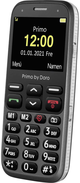 Telefon komórkowy Doro Primo 368 Graphite (4260117674433) - obraz 6