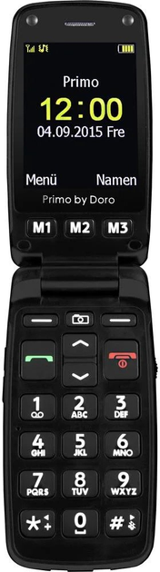 Telefon komórkowy Doro Primo 406 Silver-Black (4260117672682) - obraz 8