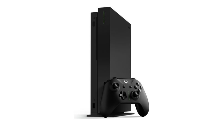 Набор Консоль Microsoft Xbox One X Project Scorpio Limited Edition 1TB Black Б/У + Геймпад Беспроводной Special Edition Version 2 - изображение 2