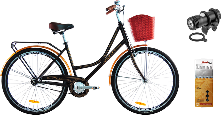 Набір Велосипед Ardis Verona 28" 19" 2023 Коричневий + Ліхтар передній Jing Yi JY-7012F-С USB + Ланцюг велосипедний Maya C410 1/2x1/8x112L (0926+29404_jny+00817) від Rozetka на платформі USKIDKA Акція на Набір Велосипед Ardis Verona 28" 19" 2023 Коричневий + Ліхтар передній Jing Yi JY-7012F-С USB + Ланцюг велосипедний Maya C410 1/2x1/8x112L (0926+29404_jny+00817) від Rozetka