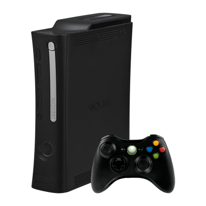 Набор Консоль Microsoft Xbox 360 Jasper Elite LT3.0 120GB Matte Black Б/У + Геймпад Беспроводной RMC - Фото 1 Набор Консоль Microsoft Xbox 360 Jasper Elite LT3.0 120GB Matte Black Б/У + Геймпад Беспроводной RMC - изображение 1