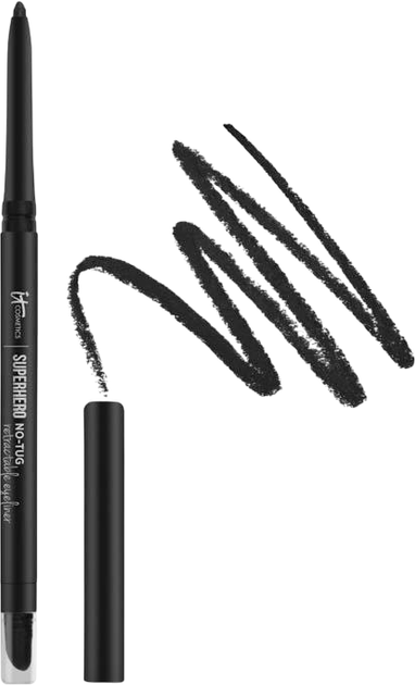 Kredka do oczu IT Cosmetics Superhero No-Tug Black 0.24 g (3605972641960) - obraz 3