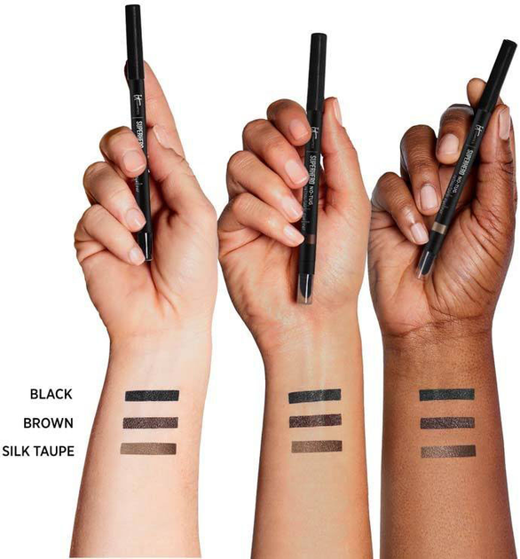 Kredka do oczu IT Cosmetics Superhero No-Tug Black 0.24 g (3605972641960) - obraz 5