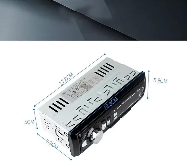 Автомагнітола JSD 308-BT для автомобіля з підсвічуванням FM/MP3/USB/SD 2703 - Фото 5 Автомагнітола JSD 308-BT для автомобіля з підсвічуванням FM/MP3/USB/SD 2703 - зображення 5