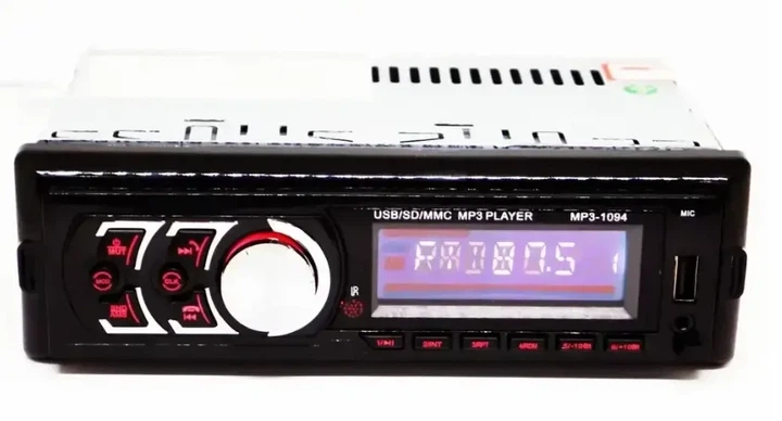 Автомагнитола 1DIN MP3-1094 BT с Bluetooth и съемной панелью 7335 - изображение 3