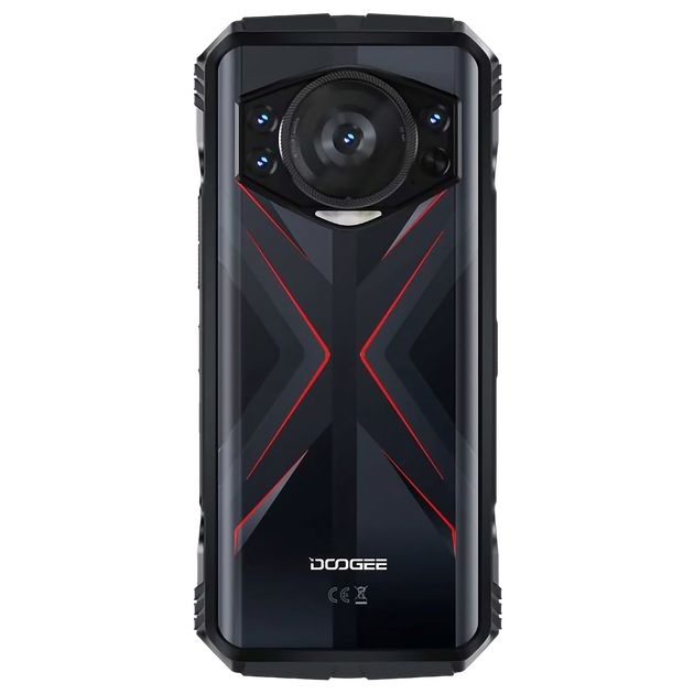 Смартфон захищений Doogee S118 8 / 512 GB NFC акб 10800 мАг Fluorite Red (6923740207048) - зображення 5