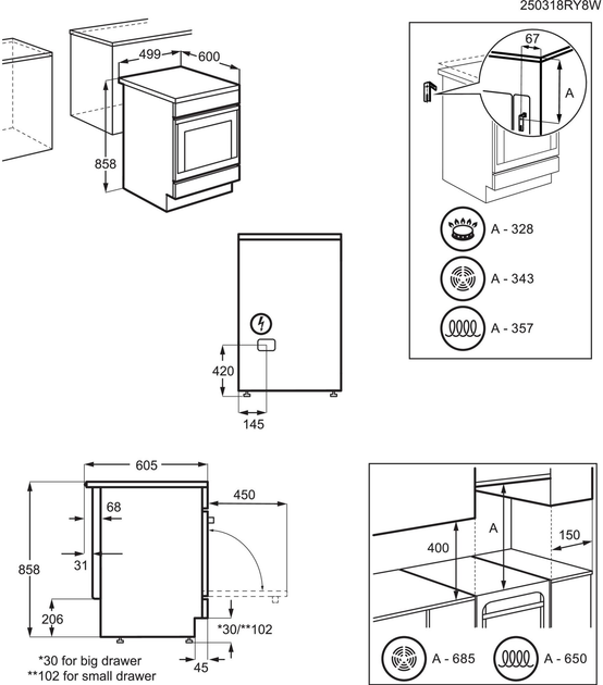 Плита електрична Electrolux LKR520275K - зображення 10
