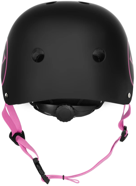 Kask Nils EXTREME MTW001-1 XS 48-52 cm Czarno-różowy (16-70-335) (5907695584684) - obraz 4