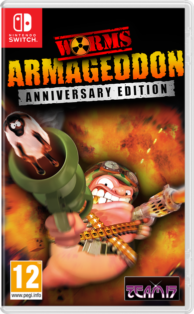 Гра Nintendo Switch Worms Armageddon Anniversary Edition (Картридж) (4041417861323) - зображення 1