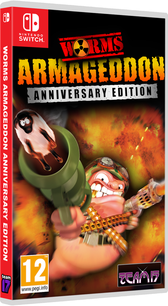 Гра Nintendo Switch Worms Armageddon Anniversary Edition (Картридж) (4041417861323) - зображення 2