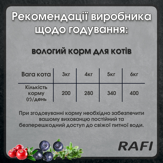 Вологий корм для стерилізованих котів Dolina Noteci Rafi Cat з кроликом 400 г (5902921311195) - зображення 5