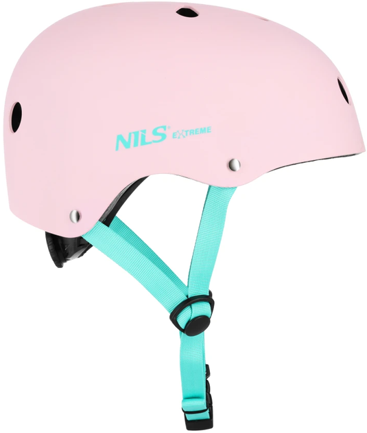 Kask Nils EXTREME MTW001-1 XS 48-52 cm Różowy (16-70-351) (5907695586275) - obraz 2