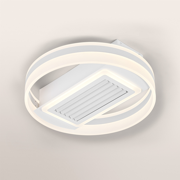 Світильник люстра з вентилятором і пультом керування LEDVANCE FAN RING 55W 4200Lm 3000K-6500K DIM (4099854397691) - зображення 7