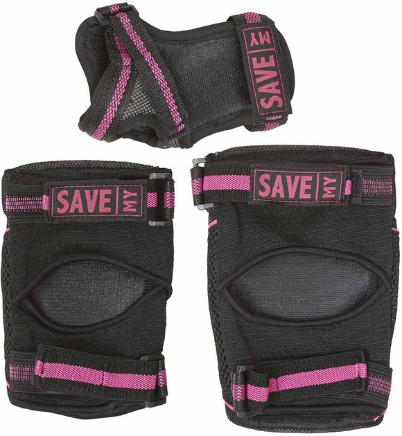 Zestaw bezpieczeństwa Rarewaves Save My Bones Safety Set M Pink (5711697009188) - obraz 4