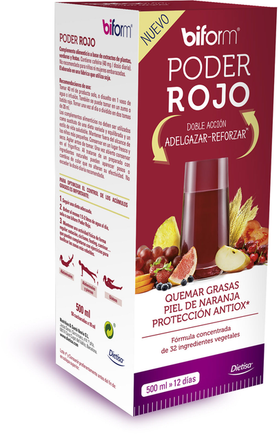 Suplement diety Biform Poder Rojo 500 ml (3175681187832) - obraz 1