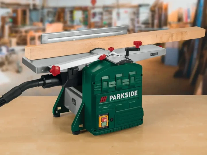 Фугувально-рейсмусовий станок PARKSIDE PADM 1250 A1 Верстат 2в1 - зображення 2