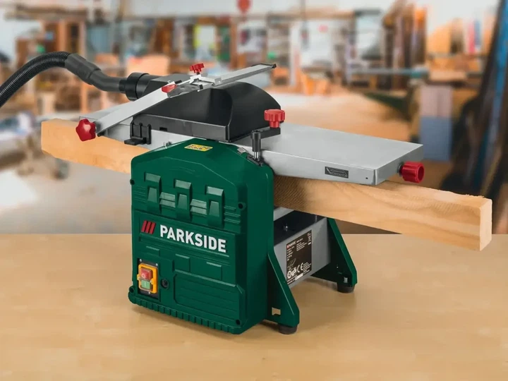 Фугувально-рейсмусовий станок PARKSIDE PADM 1250 A1 Верстат 2в1 - зображення 7