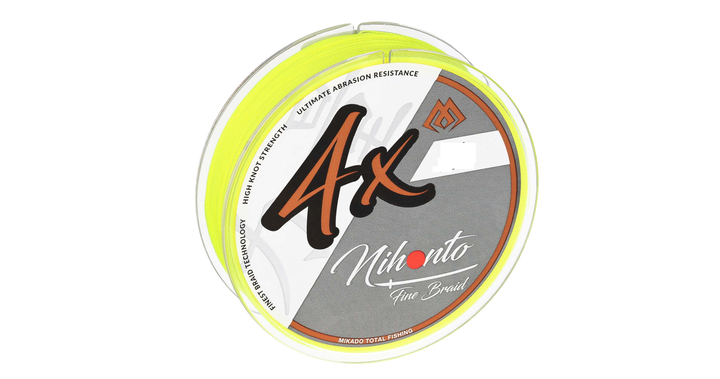 Шнур Mikado Nihonto Fine Braid 150м 0,12мм 8,80кг fluo Z19F-012 - Фото 3 Шнур Mikado Nihonto Fine Braid 150м 0,12мм 8,80кг fluo Z19F-012 - зображення 3