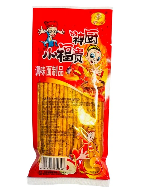 Латяо острые и хрустящие соевые пикантные полоски Latiao Red Mini Straw - изображение 2