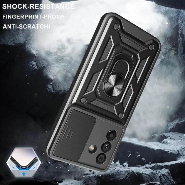 Удароміцний чохол Camshield Serge Ring for Magnet для Samsung Galaxy A56 5G (SM-A566B) - Фото 2 Удароміцний чохол Camshield Serge Ring for Magnet для Samsung Galaxy A56 5G (SM-A566B) - зображення 2