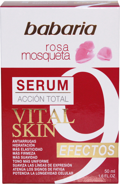 Serum do twarzy Babaria Rosa Mosqueta 9 efektów z dziką różą 50 ml (8410412057042) - obraz 1