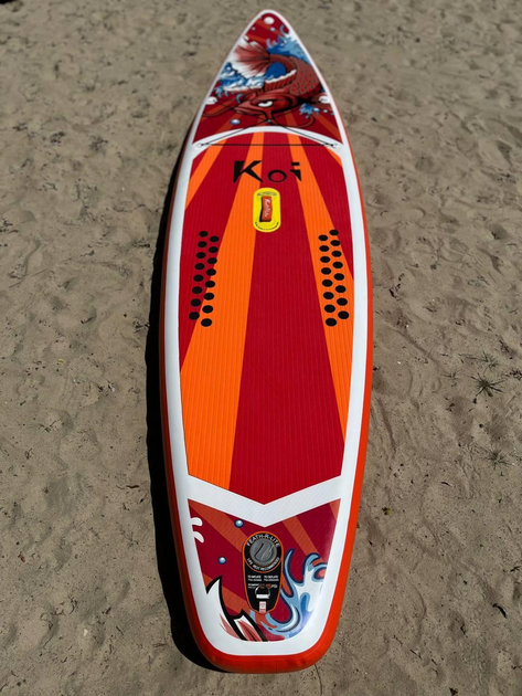 Сапборд надувний двошаровий кант / Supboard Fun Water Koi 335х83х15 - зображення 9