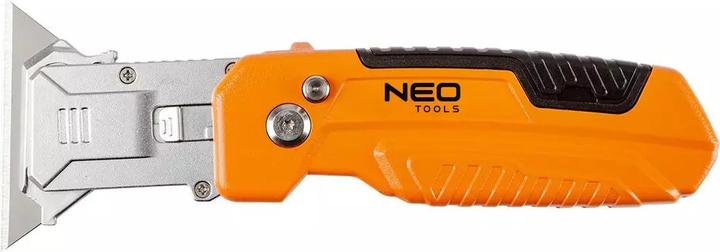 Nóż NEO Tools ze składanym ostrzem trapezowym 63-708 (5907558477153) - obraz 7