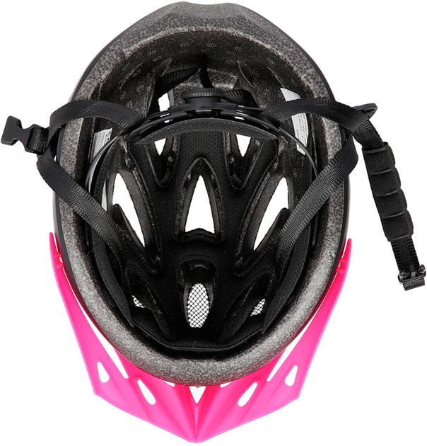 Kask Nils Extreme MTW291 L 55-61 cm Czarno-różowy (16-70-120) (5907695502343) - obraz 7