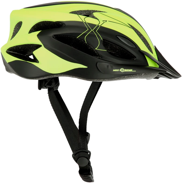 Шолом Nils Extreme MTW291 L 55-61 см Чорно-жовтий (16-70-123) (5907695502572) - зображення 2