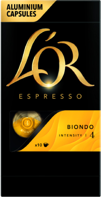 Кава в капсулах L'OR Espresso Biondo #4 10 шт від Rozetka на платформі USKIDKA Акція на Кава в капсулах L'OR Espresso Biondo #4 10 шт від Rozetka