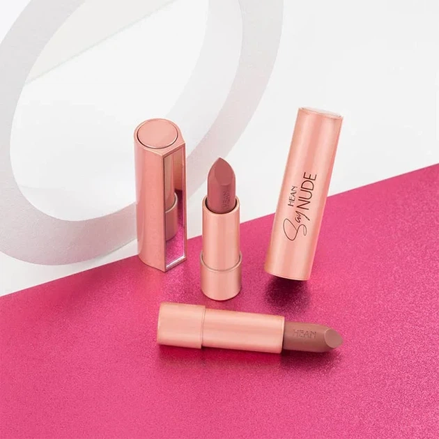 Помада для губ Hean Say Nude Lipstick 43 Joy 4.5 г (5907474495095) - Фото 3 Помада для губ Hean Say Nude Lipstick 43 Joy 4.5 г (5907474495095) - изображение 3